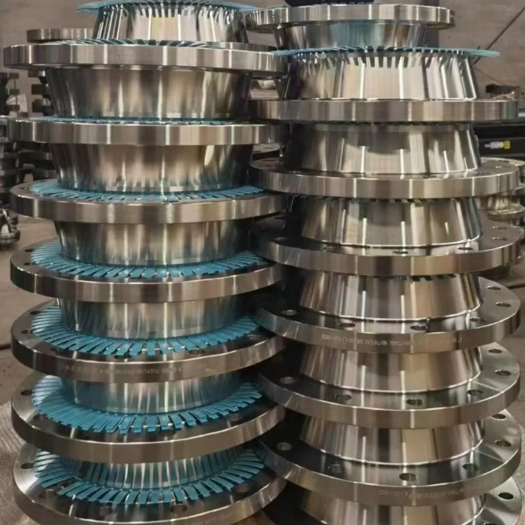 Full Range Pipe Fitting Industrial Steel Forged Flanges Weld Neck, Blind, Slip-on Materials a/SA350 Lf2 a/SA182 F91 a/SA182 F304L for Power Plant & Boiler