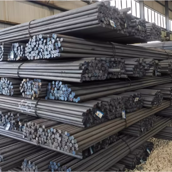 Hot Rolled Carbon Steel Round Bar Black / Bright Q235B Q345b A36 for Construction and Structure