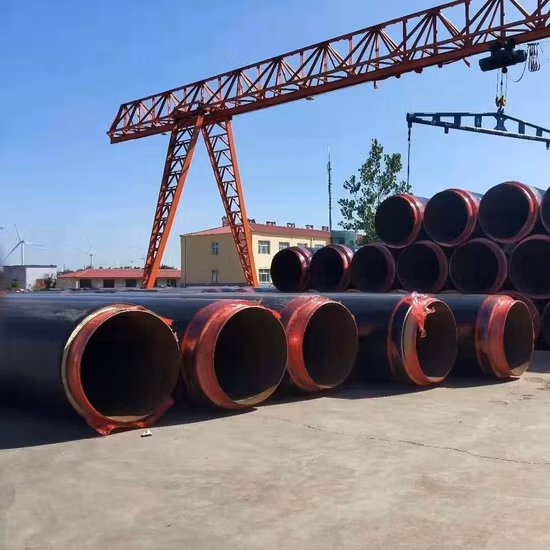 Polyurethane Foam Pre-Insulated Steel Pipe Enhanced Insulation Pipe