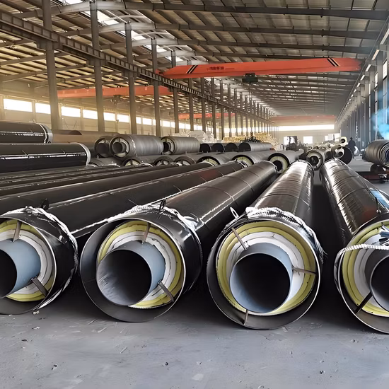 Pre-Insulated Steel Pipe Polyurethane Foam Insulation 