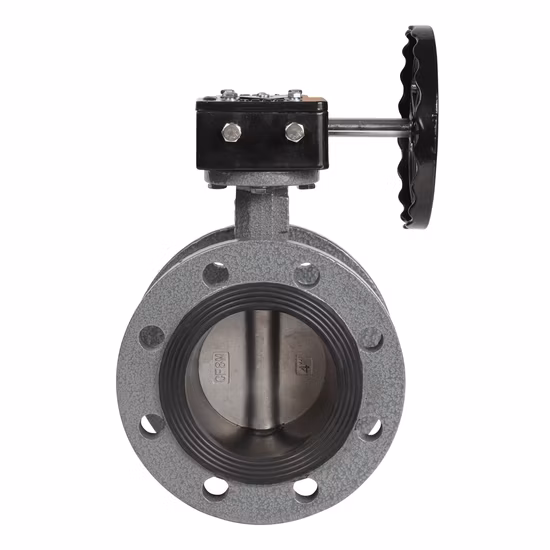 Premium Cast Steel Flanged Butterfly Valve for Industrial Use