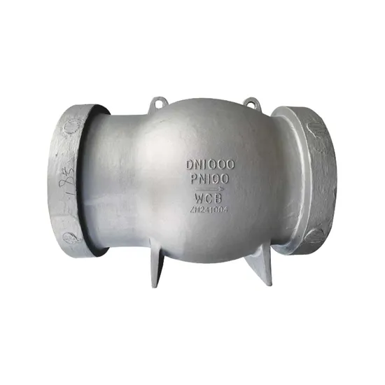 Premium Stainless Steel Axial Flow Check Valve Body Casting